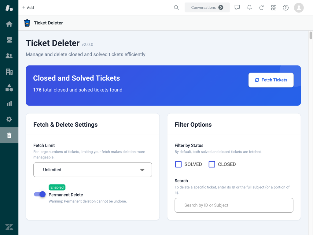 Preview image of app