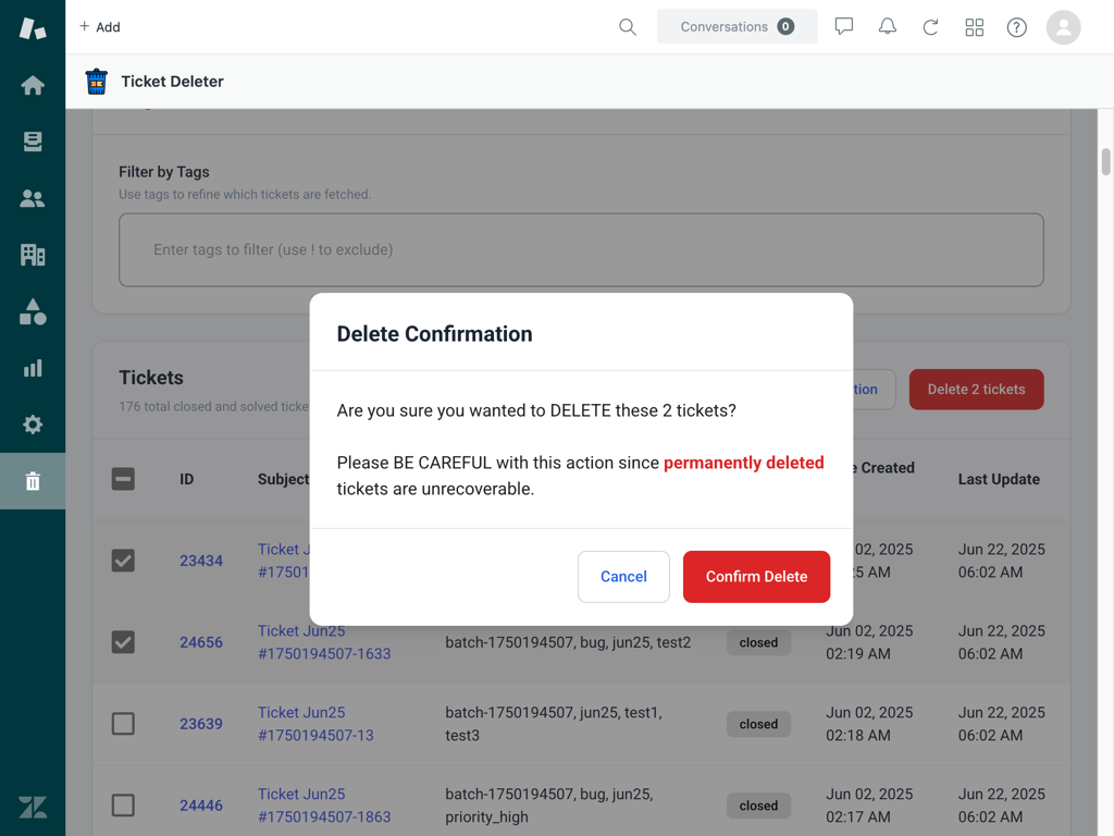 Preview image of app